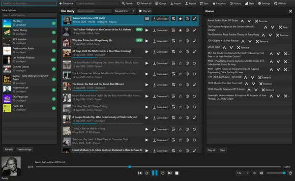 AntennaPod Desktop - Image 3