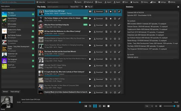 AntennaPod Desktop - Image 5