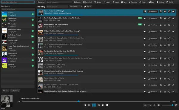 AntennaPod Desktop - Image 1